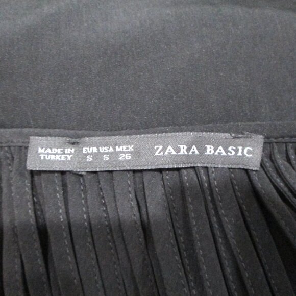 Zara Basic Keyhole Front String Back Shift Dress - Picture 6 of 6